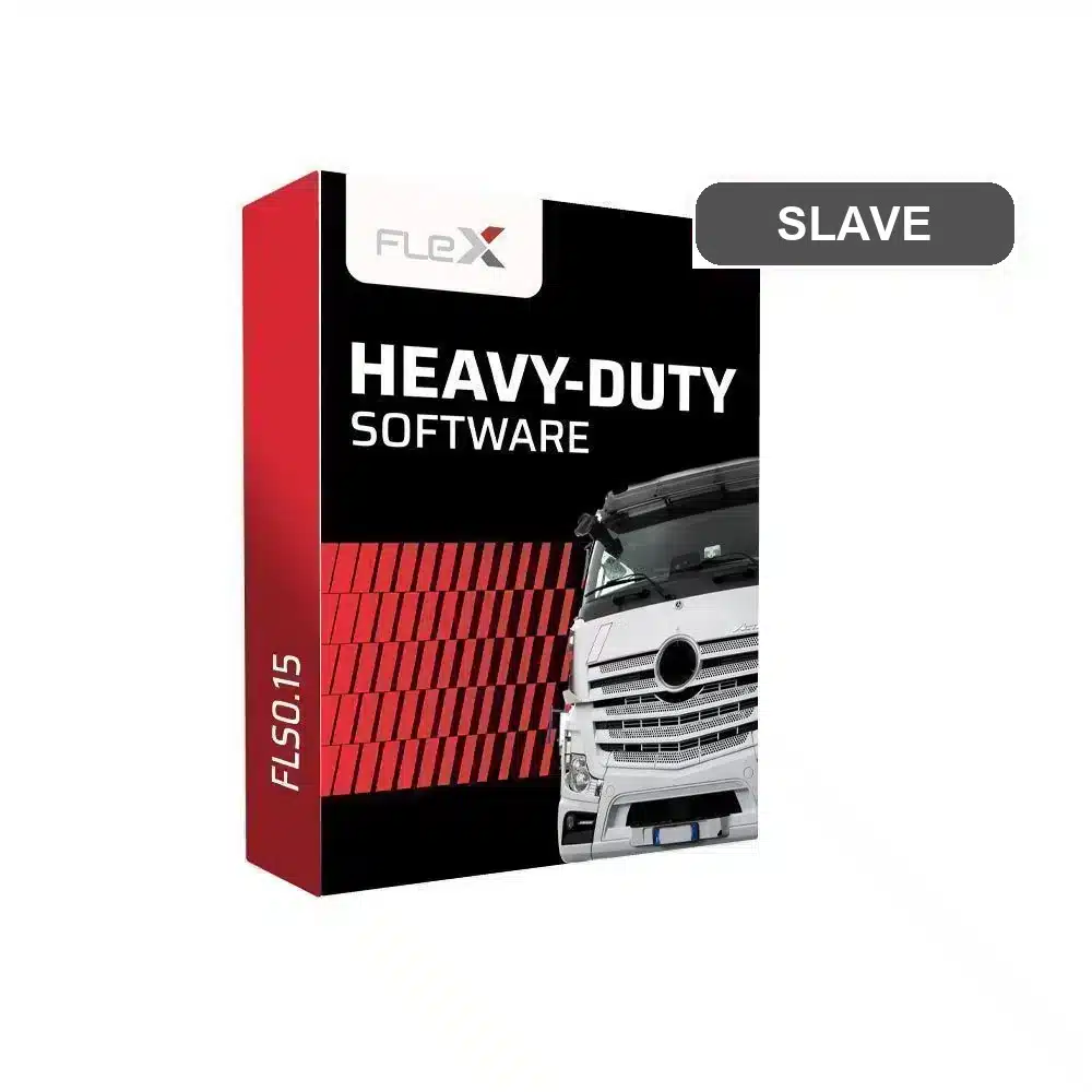 Caja del software FLEX Heavy Duty FLS0.15 de Magicmotorsport en versión Slave