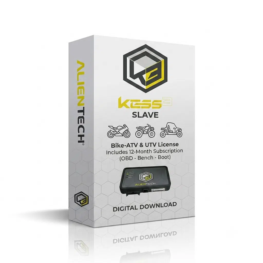 Licencia KESS3 Slave - Bike-ATV & UTV (OBD-Bench-Boot)