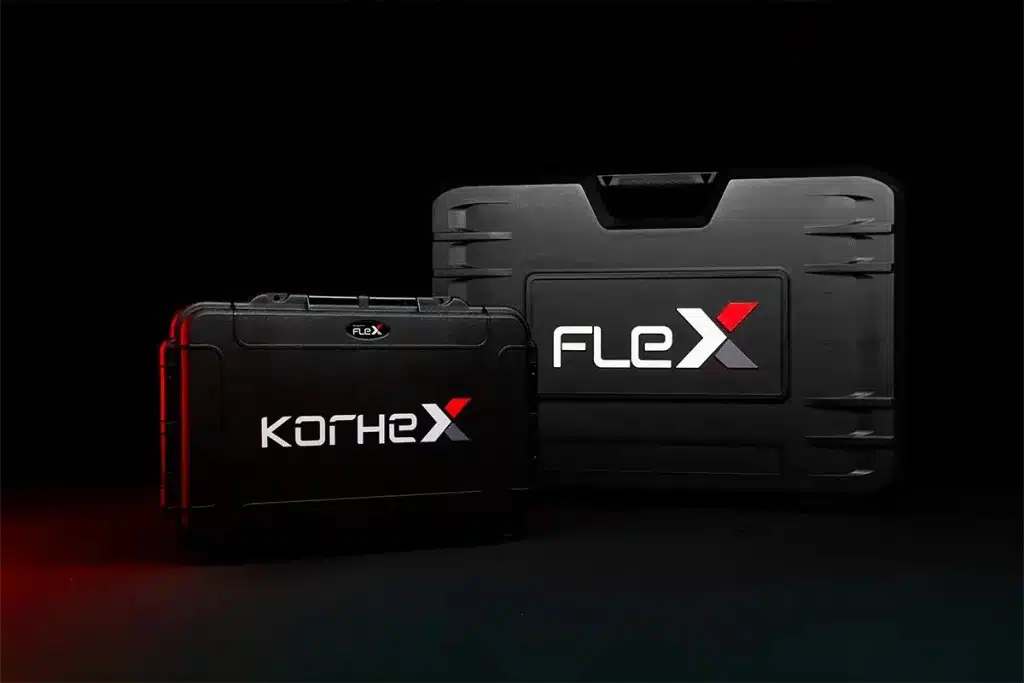 Maletines de KORHEX y Flex de Magicmotorsport